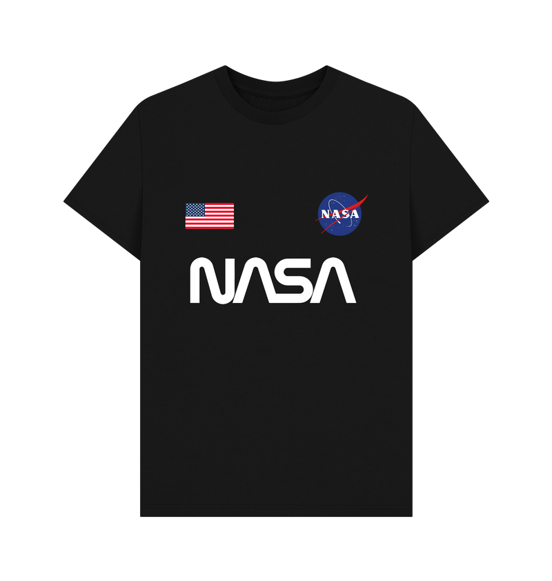 Black Printed T-shirt Front
