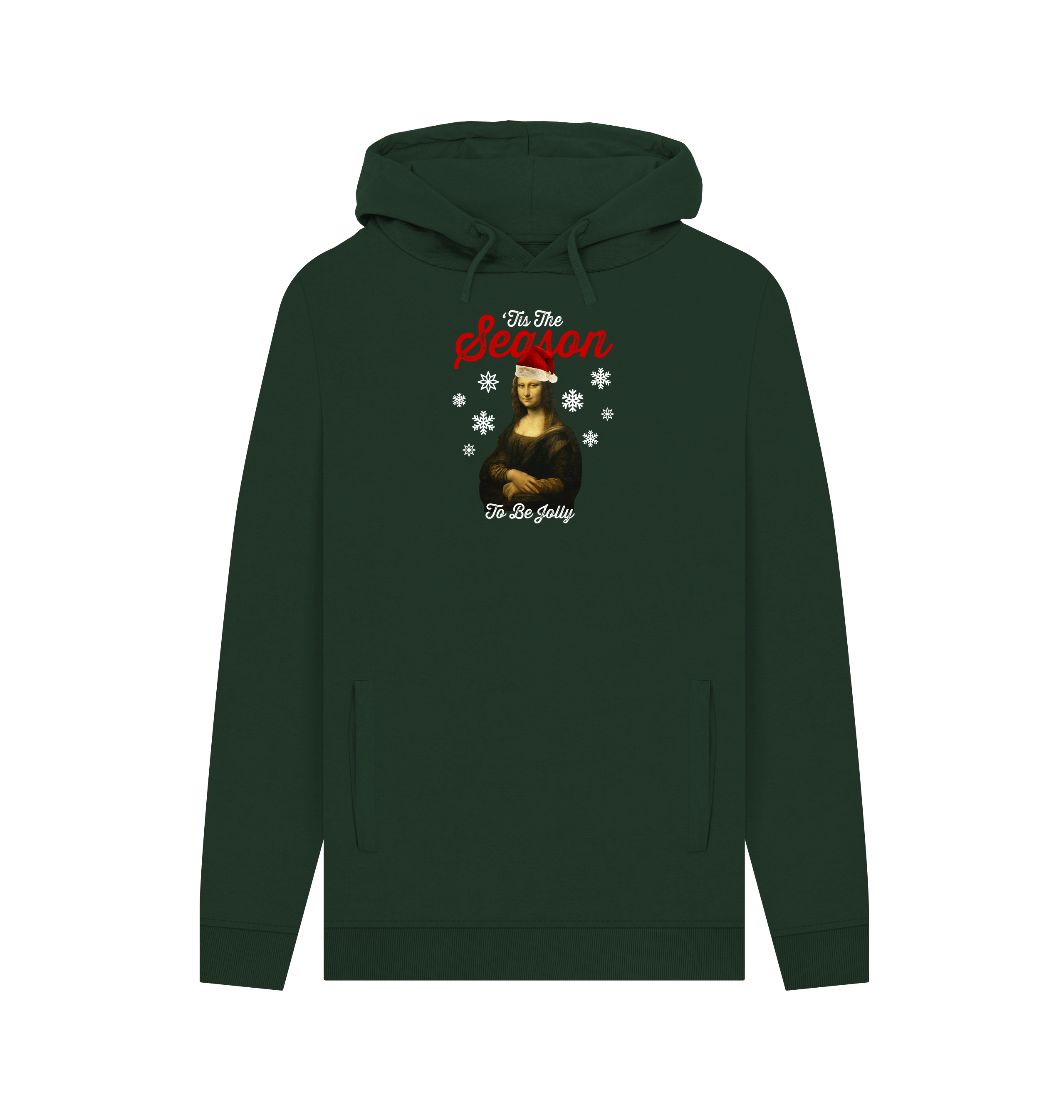 Evergreen Printed Hoody Front
