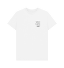 White Printed T-shirt Front