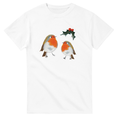 Robin Friends T-Shirt | Adult Unisex | Designed by Disabled Artists