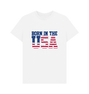 White Printed T-shirt Front