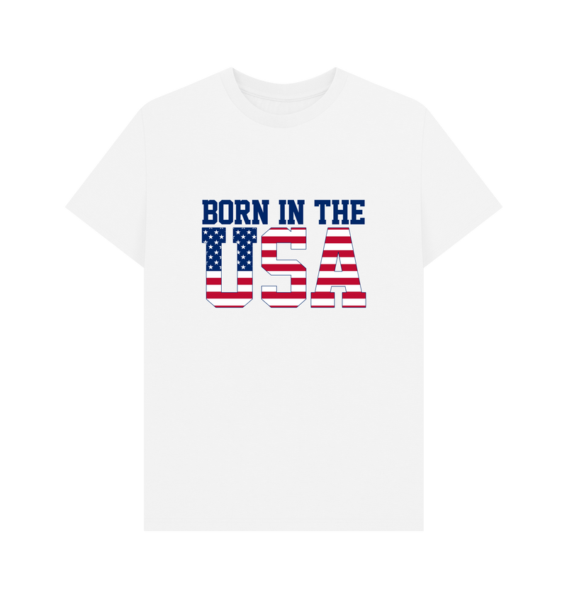 White Printed T-shirt Front