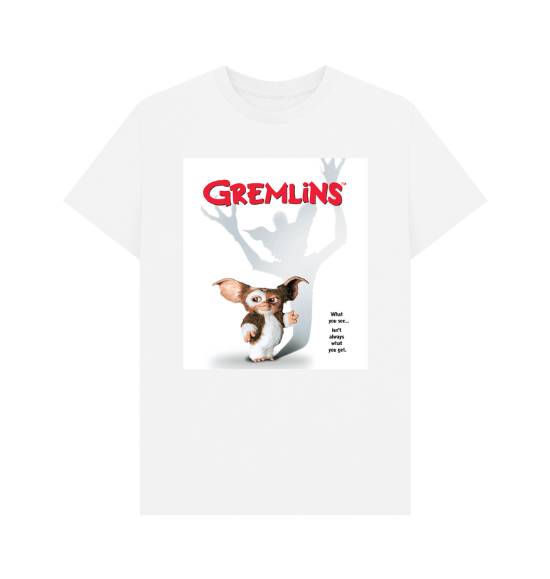 White Printed T-shirt Front