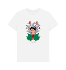 White Printed T-shirt Front