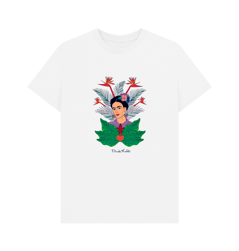 White Printed T-shirt Front