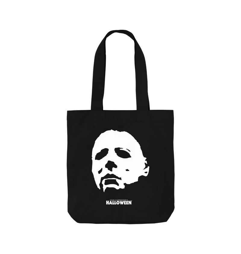 Black Printed Bag Front