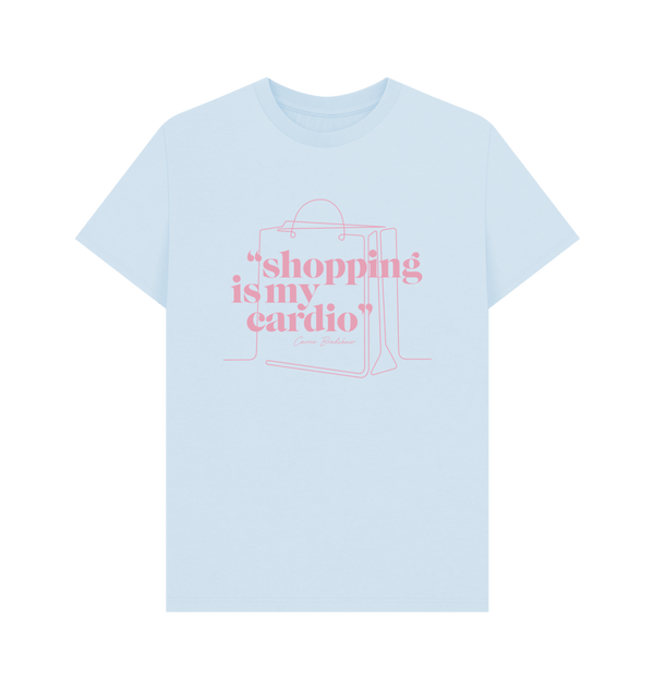 Sky Blue Printed T-shirt Front