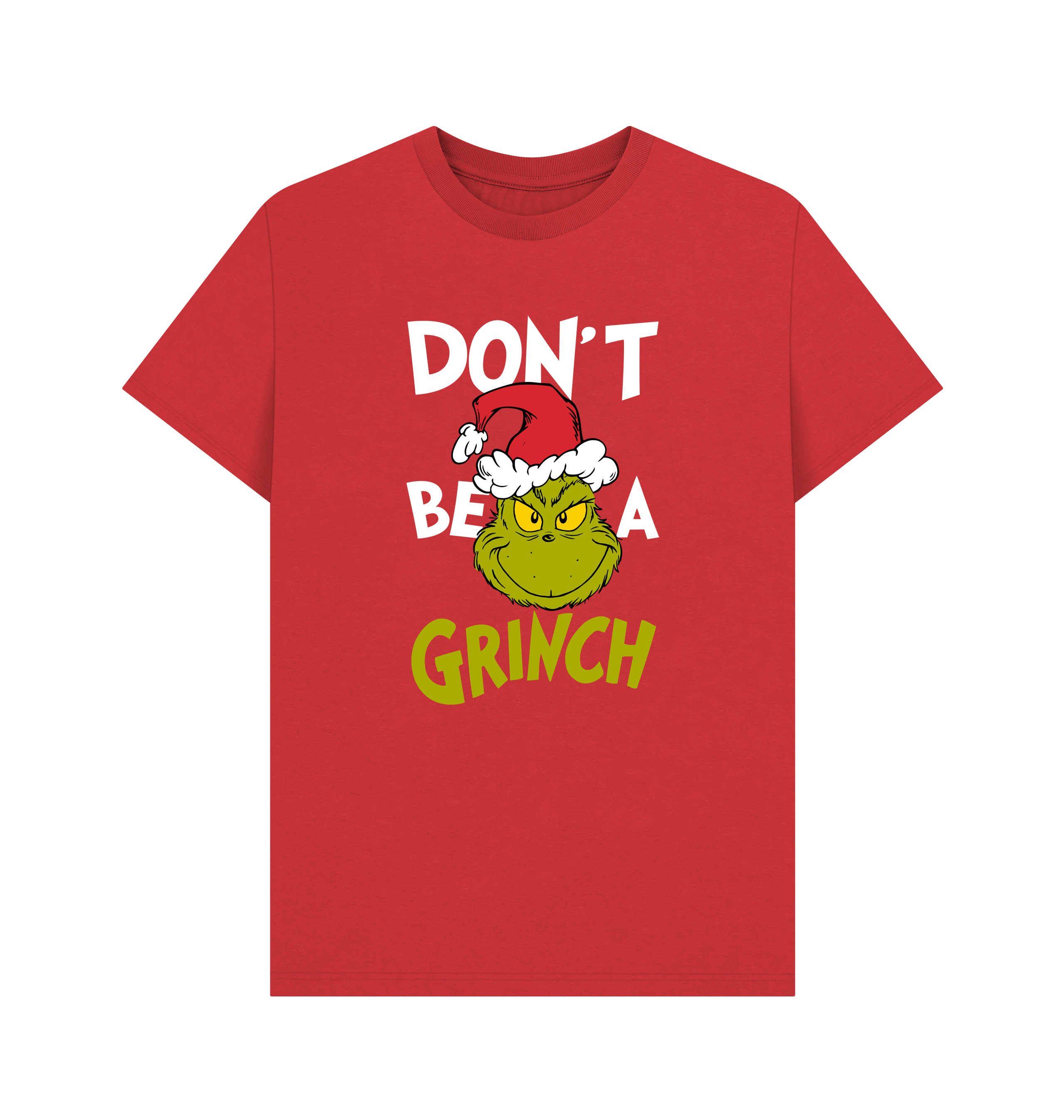 Red Printed T-shirt Front