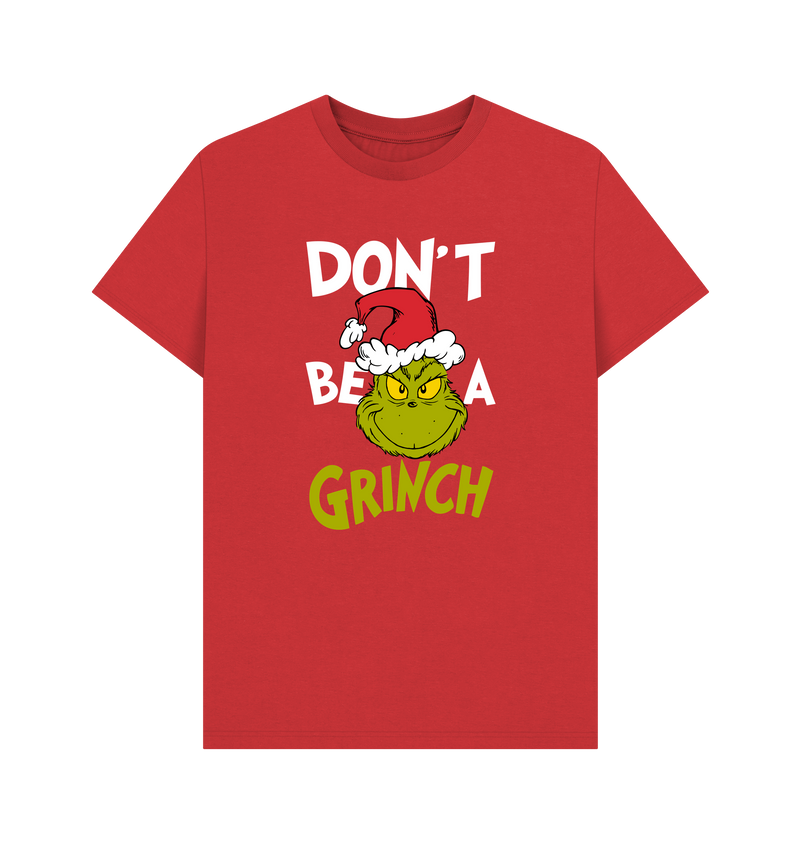 Red Printed T-shirt Front