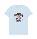 Sky Blue Printed T-shirt Front