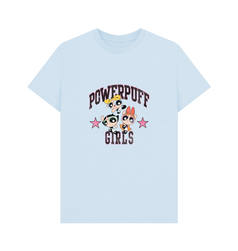 Sky Blue Printed T-shirt Front
