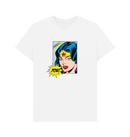 White Printed T-shirt Front