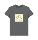 Slate Grey Printed T-shirt Front