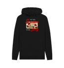 Black Printed Hoody Front