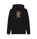 Black Printed Hoody Front