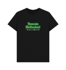 Black Printed T-shirt Front