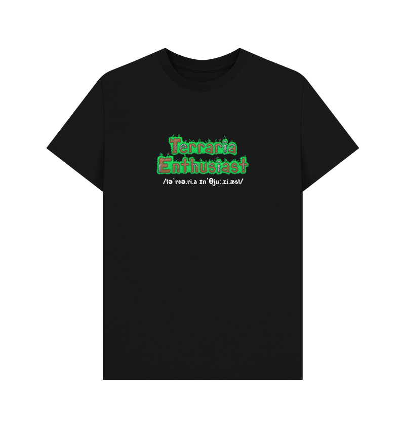 Black Printed T-shirt Front