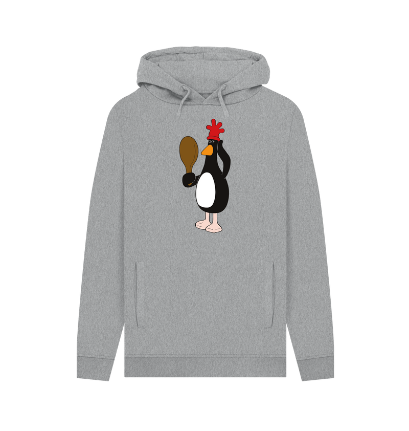Light Heather Printed Hoody Front