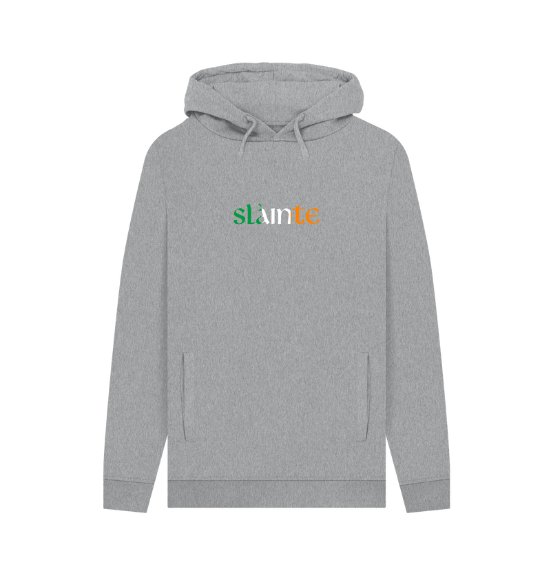Light Heather Printed Hoody Front