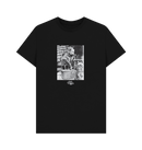 Black Printed T-shirt Front