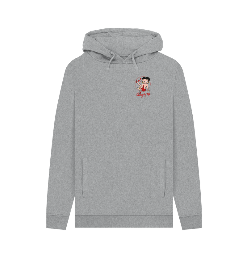 Light Heather Printed Hoody Front