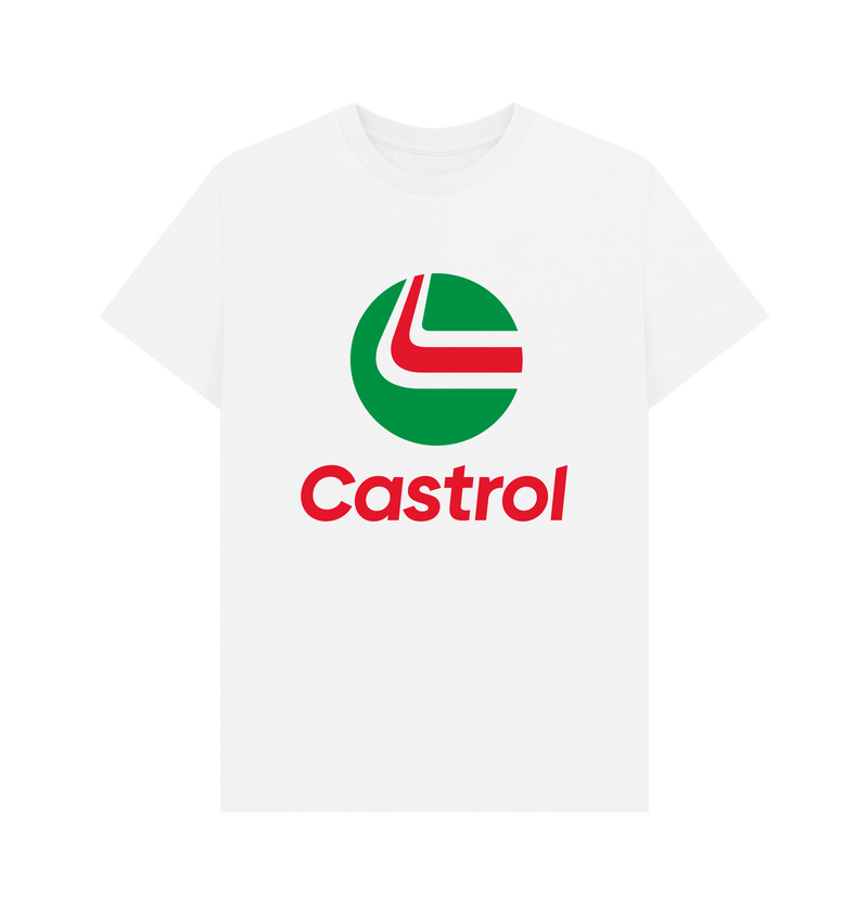 White Printed T-shirt Front