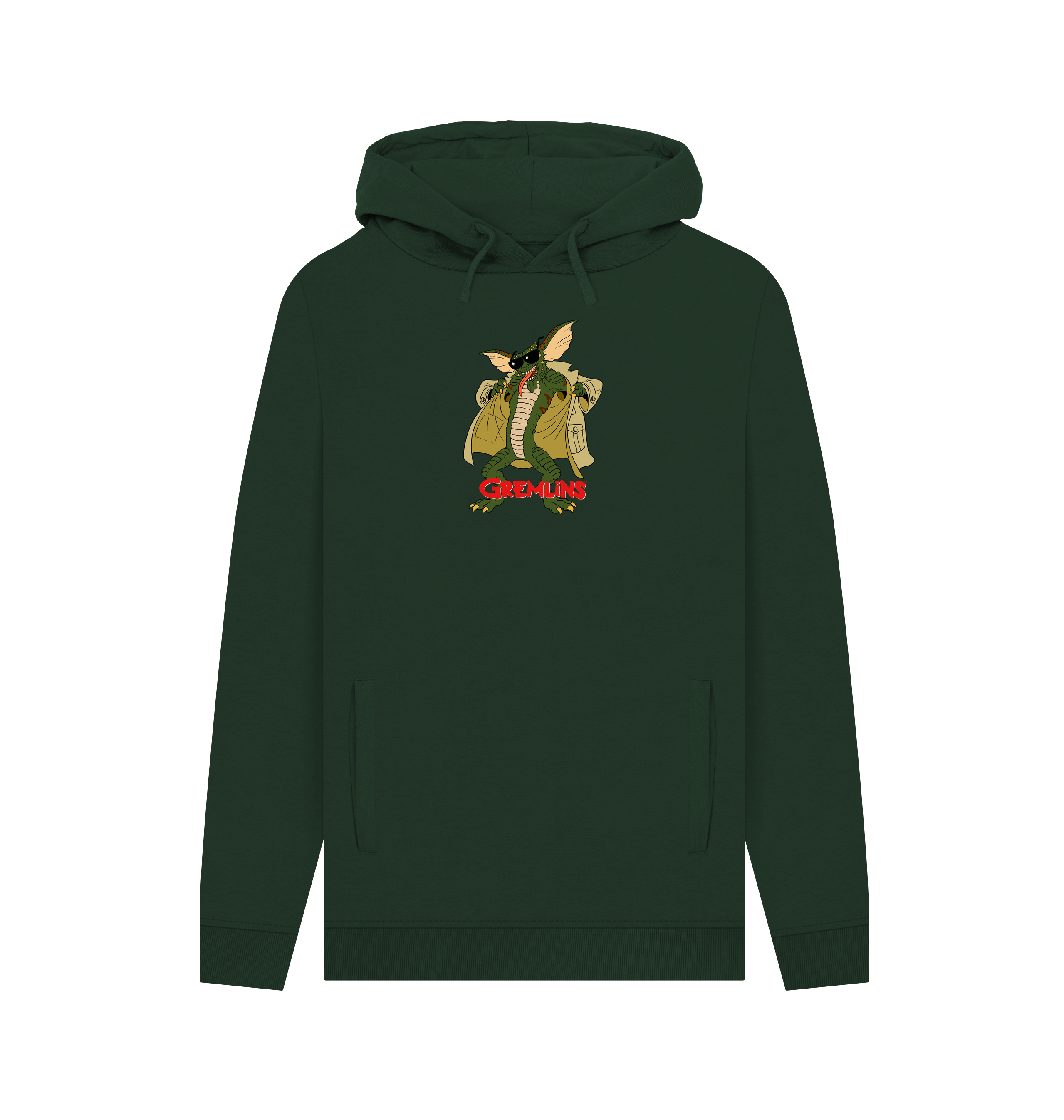 Evergreen Printed Hoody Front