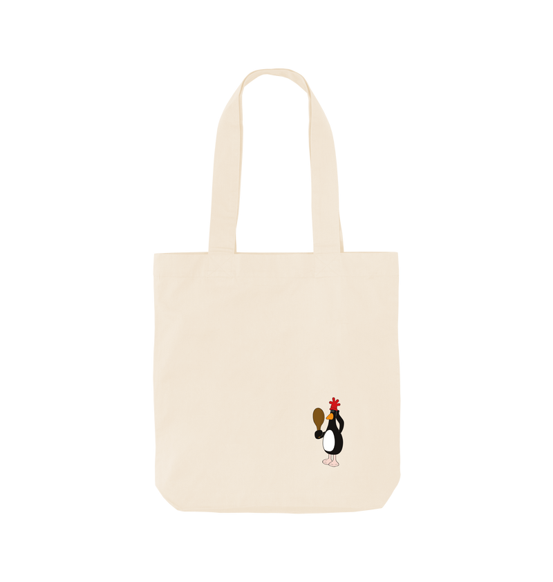 Natural Printed Bag Front