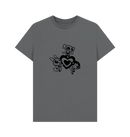 Slate Grey Printed T-shirt Front
