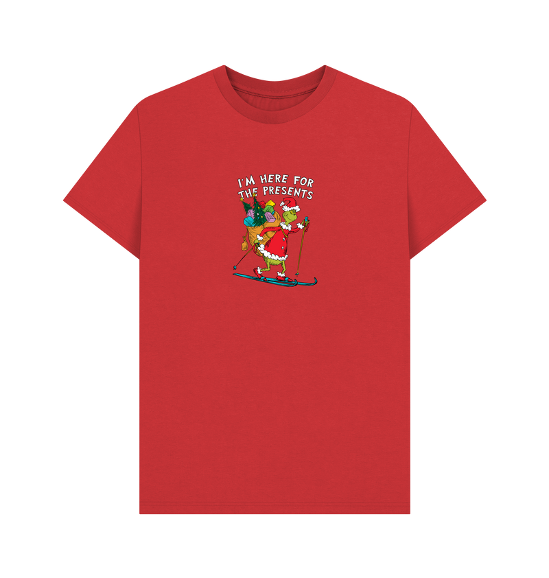 Red Printed T-shirt Front