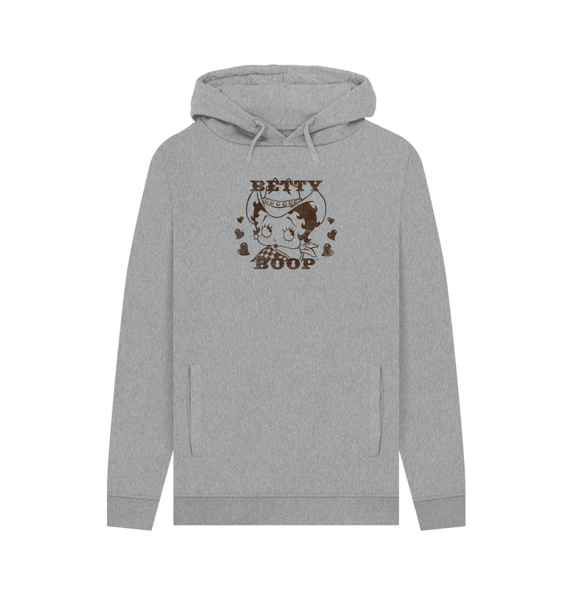 Light Heather Printed Hoody Front
