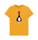 Mustard Printed T-shirt Front