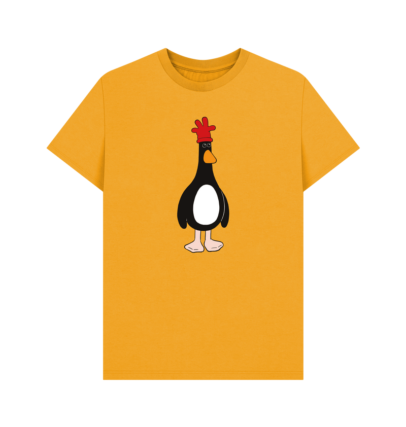 Mustard Printed T-shirt Front
