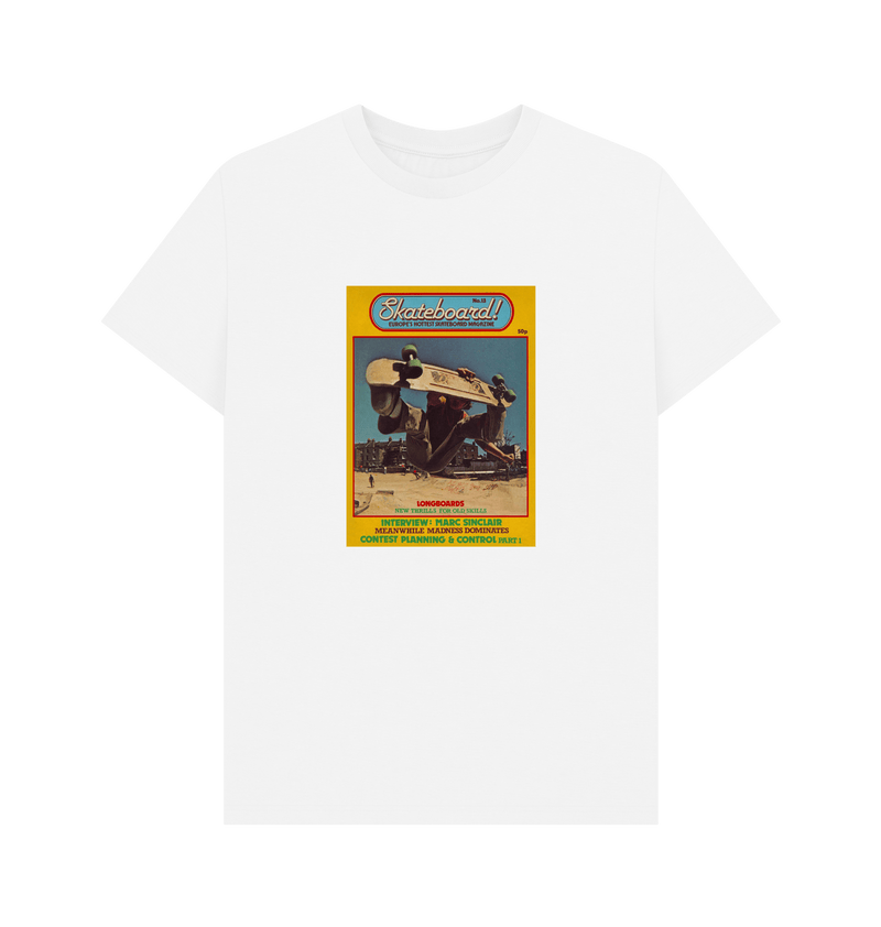 White Printed T-shirt Front