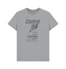 Athletic Grey Printed T-shirt Front