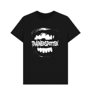 Black Printed T-shirt Front