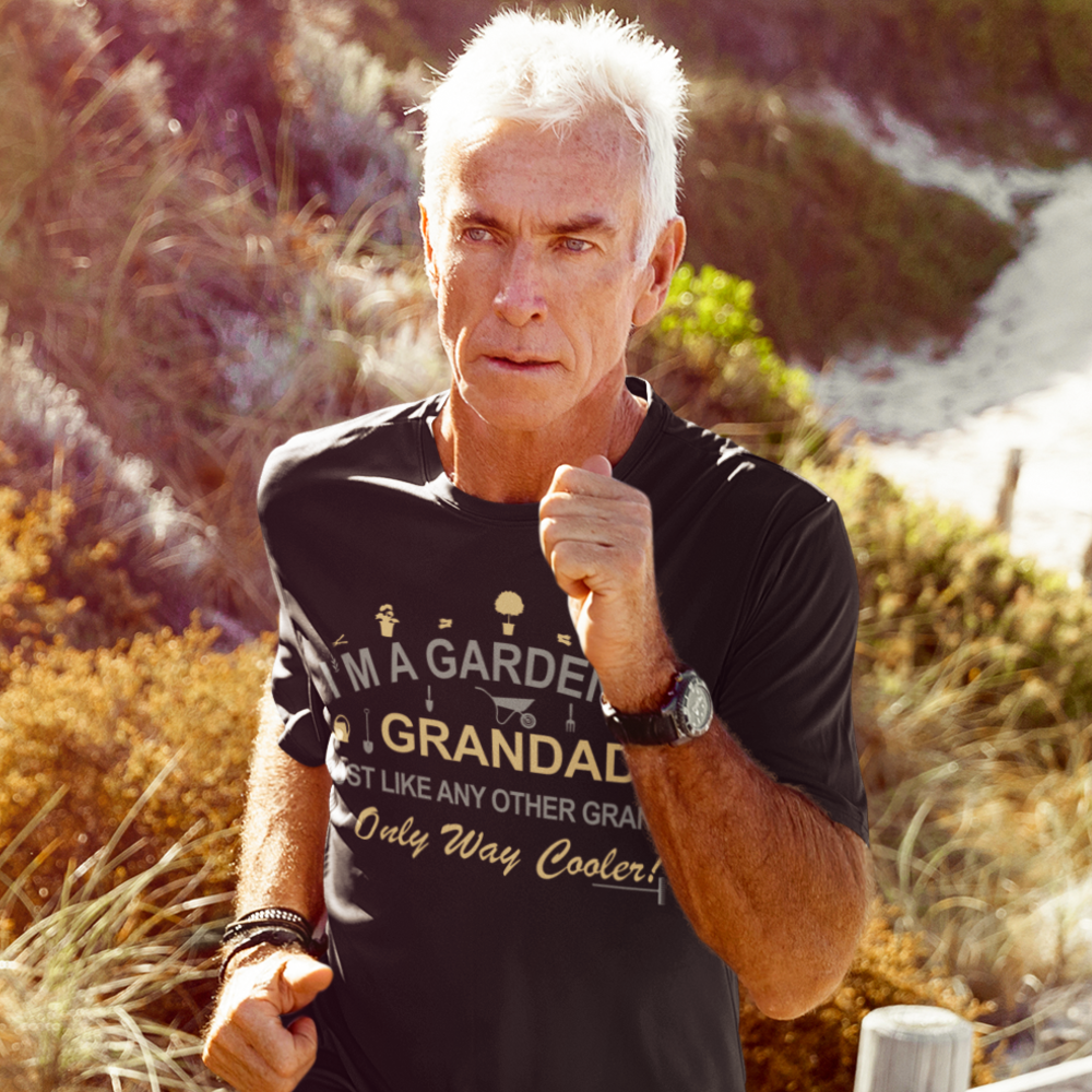 Gardening Grandad T-Shirt Black