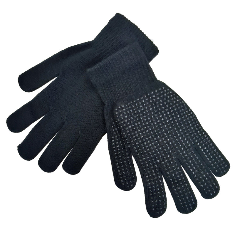 Adult Magic Gripper Gloves - Black