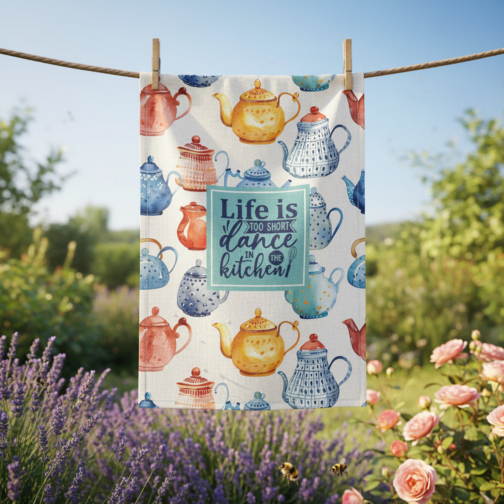 Dance in the Kitchen Tea Towel