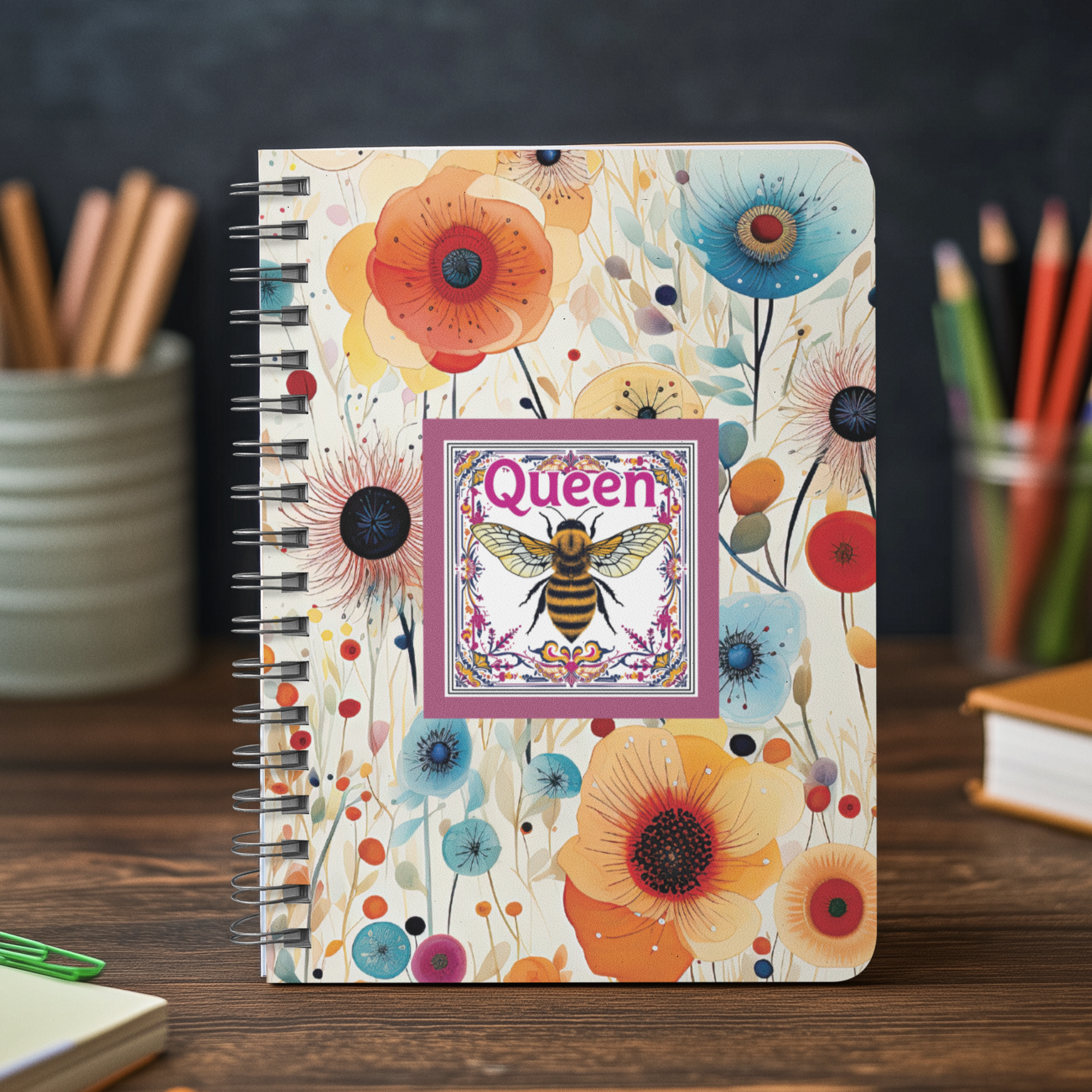 Queen Bee A5 Notebook | Scope Online Charity Shop
