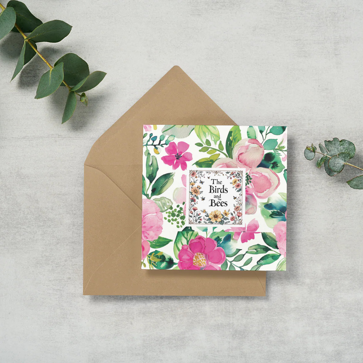 Set of 4 Garden Bee Greetings Cards