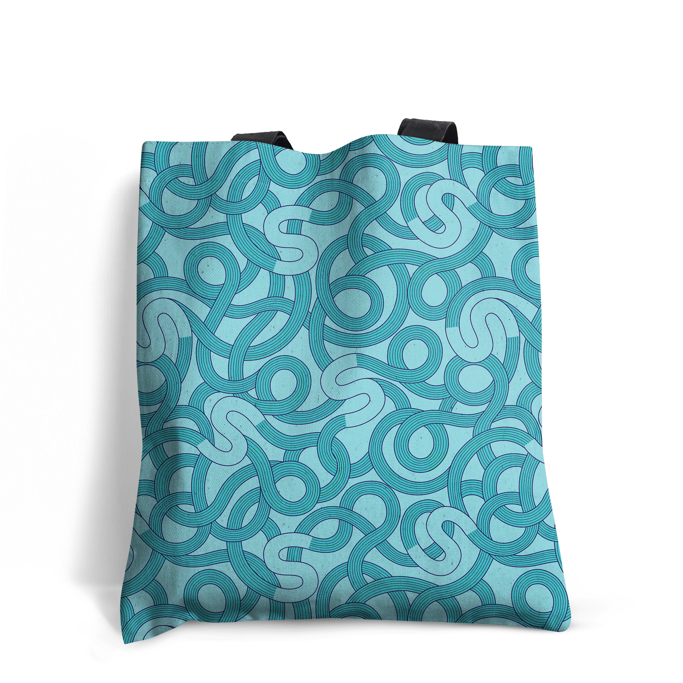 Scope S Swirl Pattern Tote Bag