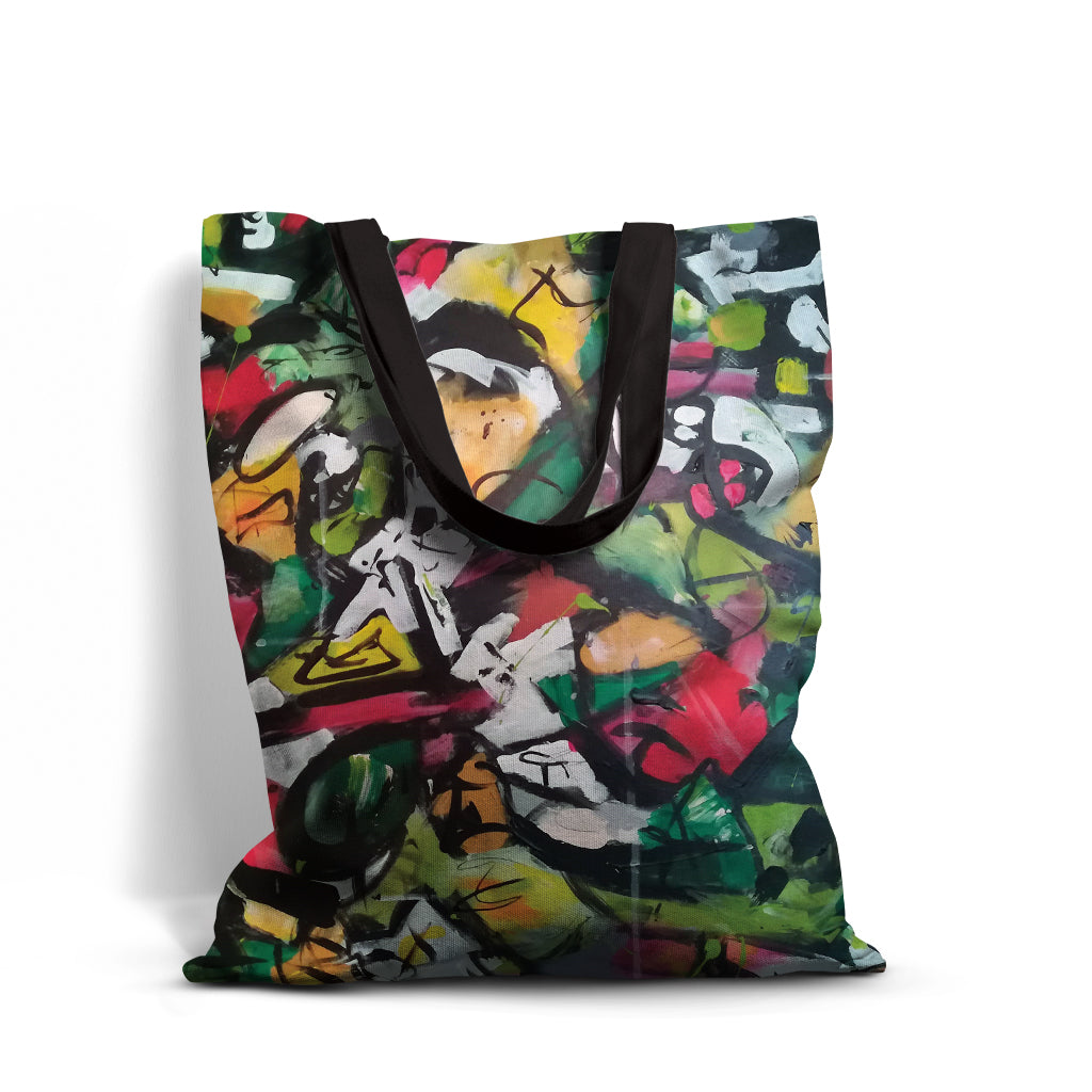 Mahlia Amatina 'Flashing Lights Guide The Way' Cotton Tote Bag