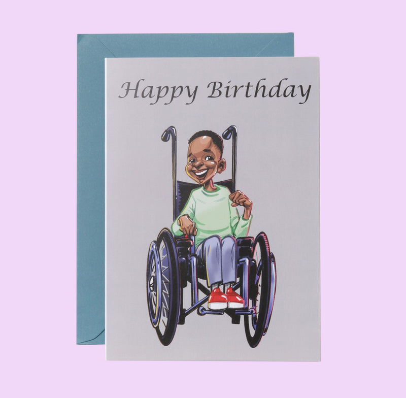 Happy Birthday Boy, Birthday Card by Jacqueline Stephens