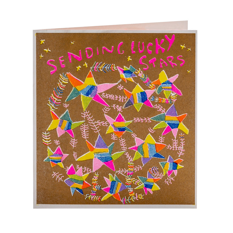 Sending Lucky Stars, Good Luck Card