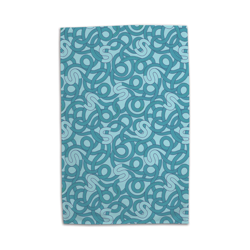 Scope S Swirl Pattern Cotton Tea Towel