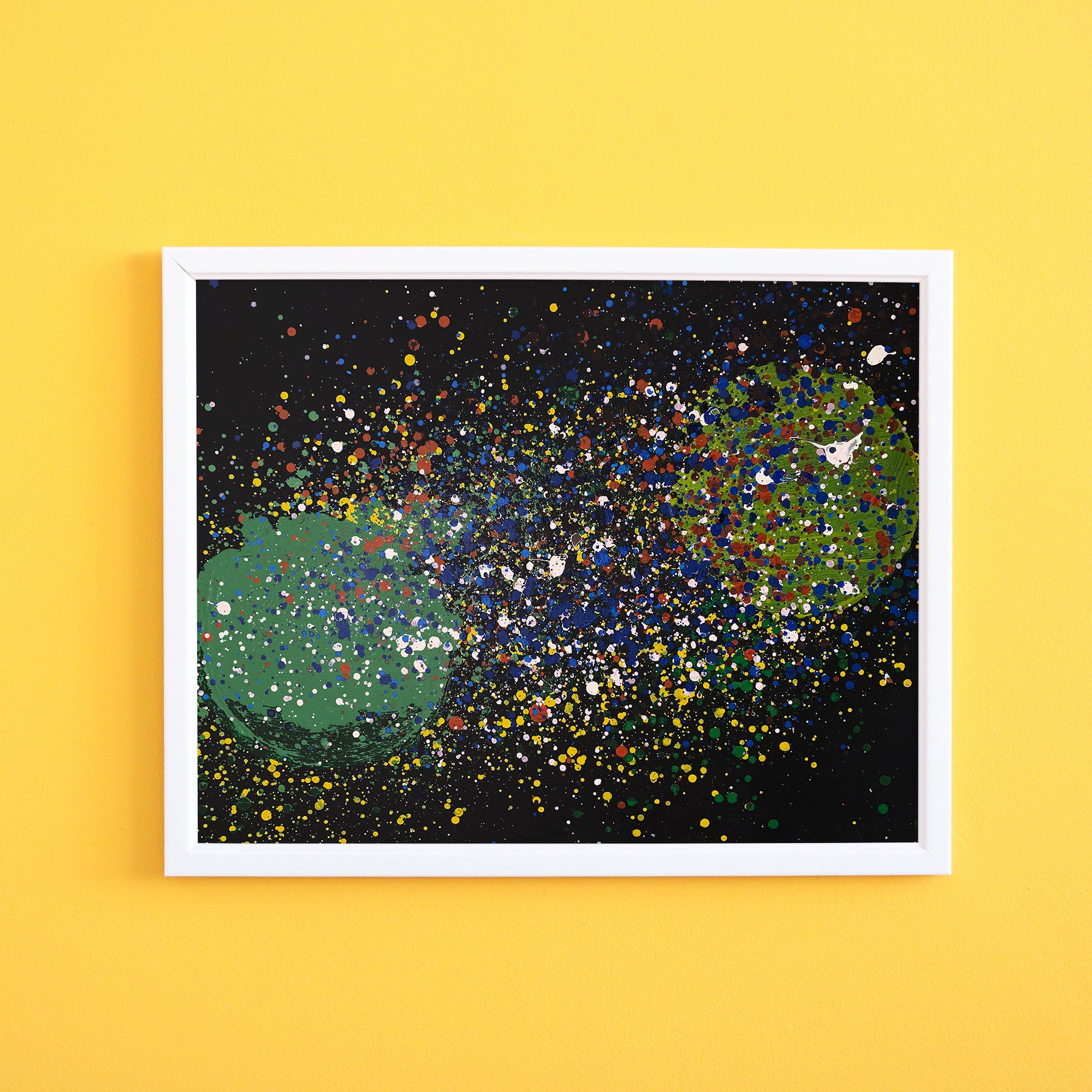 Michael Hanrahan 'Drum Beats' - Framed Art Print