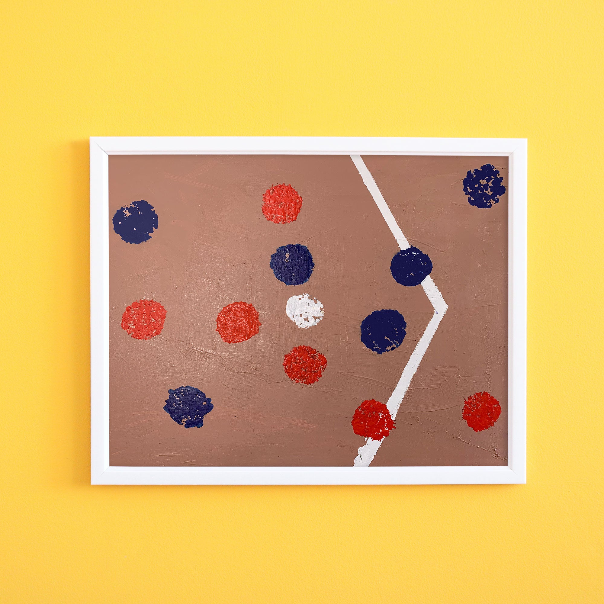 Michael Hanrahan 'Boccia Court' - Framed Art Print