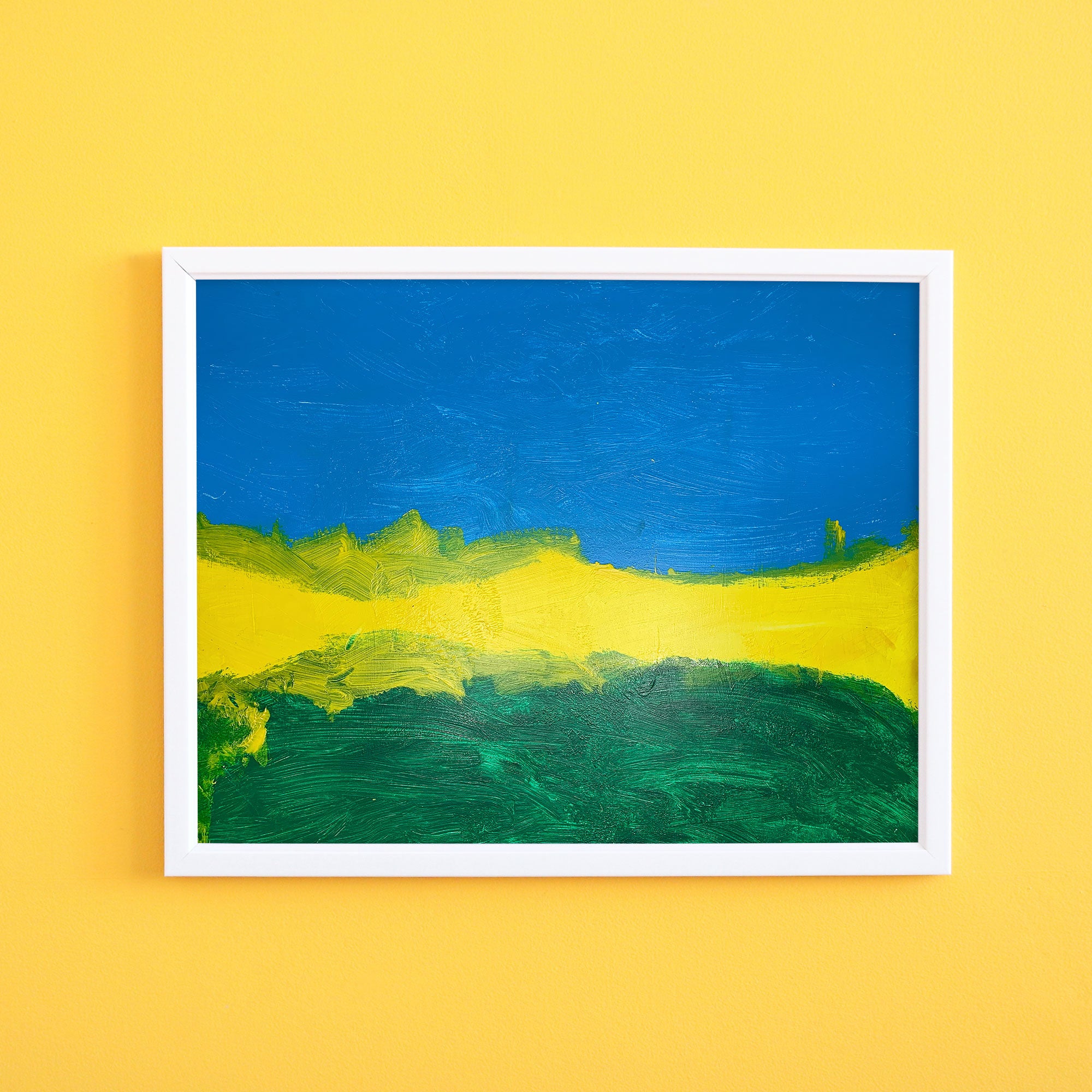 Michael Hanrahan 'The Beach' - Framed Art Print