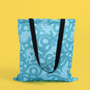 Scope S Swirl Pattern Cotton Tote Bag